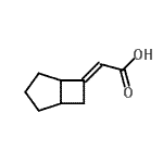 CAS#: 676247-15-7， (2E)-Bicyclo[3.2.0]hept-6-ylideneacetic acid
