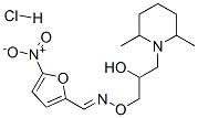 CAS#: 67642-21-1， 5-Nitro-2-Furaldehyde O-[3-(2,6-Dimethylpiperidino)-2-Hydroxypropyl]Oxime Monohydrochloride