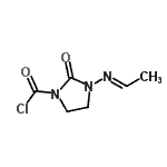 CAS#: 67692-81-3， 3-[(E)-Ethylideneamino]-2-oxo-1-imidazolidinecarbonyl chloride