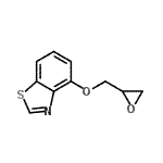 CAS#: 67694-77-3， 4-(2-Oxiranylmethoxy)-1,3-benzothiazole