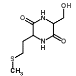 CAS#: 677021-07-7， 3-(Hydroxymethyl)-6-[2-(methylsulfanyl)ethyl]-2,5-piperazinedione