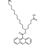 CAS#: 67708-95-6， 6-[(9-Anthrylcarbonyl)oxy]octadecanoic acid