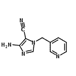 CAS#: 677274-34-9， 4-Amino-1-(3-pyridinylmethyl)-1H-imidazole-5-carbonitrile