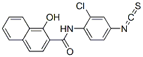 CAS#: 67728-25-0， 2'-Chloro-1-Hydroxy-2-Naphthanilide-4'-Isothiocyanate