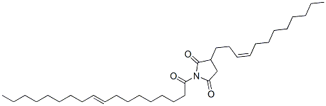 CAS#: 67763-16-0， (Z)-Dodec-3-Enyl-1-(1-Oxooctadec-9-Enyl)Pyrrolidine-2,5-Dione