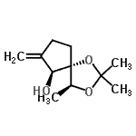 CAS#: 677752-05-5， (4S,5S,6S)-2,2,4-Trimethyl-7-methylene-1,3-dioxaspiro[4.4]nonan-6-ol