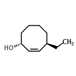 CAS#: 678144-18-8， (1R,2Z,4R)-4-Ethyl-2-cycloocten-1-ol