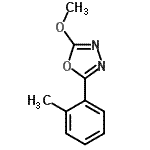 CAS#: 678146-84-4， 2-Methoxy-5-(2-methylphenyl)-1,3,4-oxadiazole