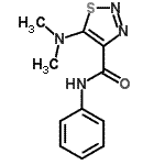 CAS#: 678150-92-0， 5-(Dimethylamino)-N-phenyl-1,2,3-thiadiazole-4-carboxamide