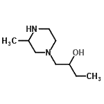 CAS#: 67820-70-6， 1-(3-Methyl-1-piperazinyl)-2-butanol