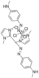 CAS#: 67846-03-1， Bis[1,3-Dimethyl-2-[[4-(Methylamino)Phenyl]Azo]-1H-Imidazolium] Tetrachlorozincate(2-)