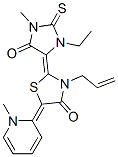 CAS#: 67847-13-6， 3-Allyl-2-(3-Ethyl-1-Methyl-5-Oxo-2-Thioxoimidazolidin-4-Ylidene)-5-(1-Methylpyridin-2(1H)-Ylidene)Thiazolidin-4-One
