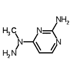 CAS#: 67873-59-0， 4-(1-Methylhydrazino)-2-pyrimidinamine