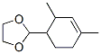 CAS 登录号：67893-07-6， 2-(2,4-二甲基-3-环己烯-1-基)-1,3-二氧戊环