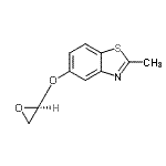 CAS#: 678982-27-9， 2-methyl-5-[[(2R)-oxiran-2-yl]methoxy]-1,3-benzothiazole