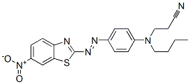 CAS#: 67905-67-3， 3-[Butyl[4-[(6-Nitro-2-Benzothiazolyl)Azo]Phenyl]Amino]Propiononitrile
