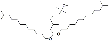 CAS#: 67923-85-7, 8,8-Bis(Isotridecyloxy)-2,6-Dimethyloctan-2-Ol