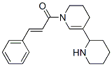 CAS#: 6793-63-1， 1,2,3,4-Tetrahydro-1-[(E)-1-Oxo-3-Phenyl-2-Propenyl]-5-(2-Piperidinyl)Pyridine