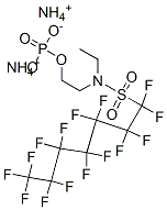 CAS#: 67939-98-4， Diammonium 2-[Ethyl[(Pentadecafluoroheptyl)Sulphonyl]Amino]Ethyl Phosphate
