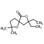 CAS#: 679391-93-6， 8,8-Diethyl-2,2-dimethyl-1,7-dioxaspiro[4.4]nonan-6-one