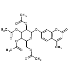 CAS#: 67945-53-3, 4-Methyl-2-oxo-2H-chromen-7-yl 2,3,4,6-tetra-O-acetylhexopyranoside