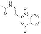 CAS#: 6795-27-3, 1-Acetyl-2-(2-Quinoxalinylmethylene)Hydrazine1,4-Dioxide