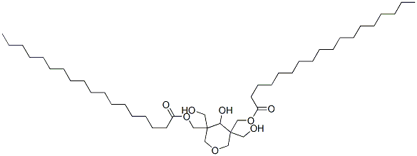 CAS#: 67953-14-4， Bis(Octadecanoic Acid)[[Tetrahydro-4-Hydroxy-3,5-Bis(Hydroxymethyl)-2H-Pyran]-3,5-Diyl]Bis(Methylene) Ester