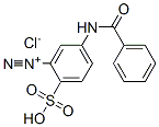 CAS#: 67969-93-1， 5-(Benzoylamino)-2-Sulphobenzenediazonium Chloride