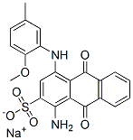CAS#: 67969-95-3， Sodium 1-Amino-9,10-Dihydro-4-[(2-Methoxy-5-Methylphenyl)Amino]-9,10-Dioxoanthracene-2-Sulphonate