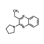 CAS#: 679785-32-1， 2-Ethyl-3-(1-pyrrolidinyl)quinoxaline