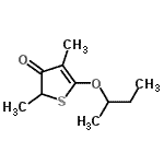 CAS#: 679828-59-2， 5-sec-Butoxy-2,4-dimethyl-3(2H)-thiophenone
