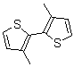 structure of CAS# 67984-20-7, 3,3'-Dimethyl-2,2'-Bithiophene;3-Methyl-2-(3-Methyl-2-Thienyl)Thiophene;2,2'-Bithiophene, 3,3'-Dimethyl-;3,3'-Dimethyl-2,2'-Bithiophene