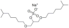 CAS#: 67989-72-4， Sodium 2-(Isooctyloxy)-1-[(Isooctyloxy)Methyl]Ethyl Sulphate