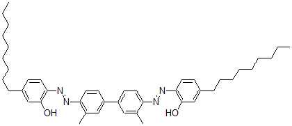 CAS#: 67990-27-6， 2,2'-[(3,3'-Dimethyl[1,1'-Biphenyl]-4,4'-Diyl)Bis(2,1-Diazenediyl)]Bis[4-Nonyl-Phenol]