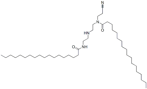 CAS#: 68003-27-0， N-(2-Cyanoethyl)-N-[2-[[2-[(1-Oxooctadecyl)Amino]Ethyl]Amino]Ethyl]Octadecanamide