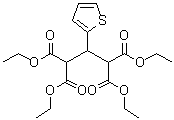 CAS#: 680215-57-0， Tetraethyl 2-(2-thienyl)-1,1,3,3-propanetetracarboxylate