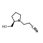 CAS#: 680223-70-5， 3-[(2R)-2-(Hydroxymethyl)-1-pyrrolidinyl]propanenitrile