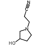 CAS#: 680223-89-6， 3-(3-Hydroxy-1-pyrrolidinyl)propanenitrile