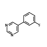 CAS#: 68049-20-7， 5-(3-Fluorophenyl)pyrimidine