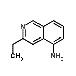 CAS#: 68055-69-6， 3-Ethyl-5-isoquinolinamine