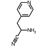 CAS#: 680569-42-0， 2-Amino-3-(4-pyridinyl)propanenitrile