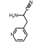 CAS#: 680569-44-2， 2-Amino-3-(3-pyridinyl)propanenitrile