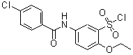 CAS#: 680617-88-3， 5-[(4-Chlorobenzoyl)amino]-2-ethoxybenzenesulfonyl chloride
