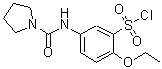 CAS#: 680618-12-6， 2-Ethoxy-5-[(1-pyrrolidinylcarbonyl)amino]benzenesulfonyl chloride