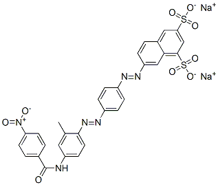 CAS#: 68084-11-7， Disodium 7-[[4-[[2-Methyl-4-[(4-Nitrobenzoyl)Amino]Phenyl]Azo]Phenyl]Azo]Naphthalene-1,3-Disulphonate