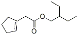 CAS 登录号：68092-41-1， 2-乙基丁基环戊-1-烯-1-乙酸酯