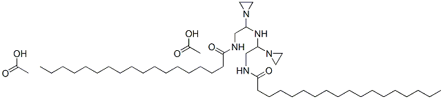 CAS#: 68109-66-0， N,N'-[Iminobis(Ethyleneiminoethylene)]Distearamide Diacetate