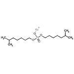 CAS#: 68110-41-8， Sodium bis(6-methylheptyl) phosphate