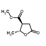 CAS#: 681179-35-1， Methyl (2R,3S)-2-methyl-5-oxotetrahydro-3-furancarboxylate