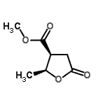 CAS#: 681179-43-1， Methyl (2S,3S)-2-methyl-5-oxotetrahydro-3-furancarboxylate
